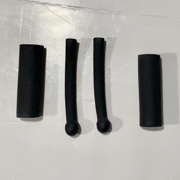 Motorcycle Electric Vehicle Frosted Handlebar Cover Universal Plastic Rubber Anti-Slip Anti-Sweat Brake Protective Cover Modification Parts