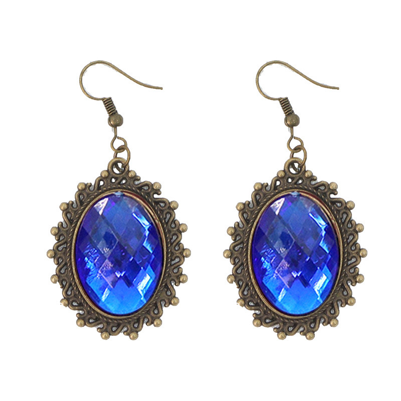 Cross-border para diseño misterioso collar de encaje de cristal de dama collar de diamante joyas de cadena de clavículas