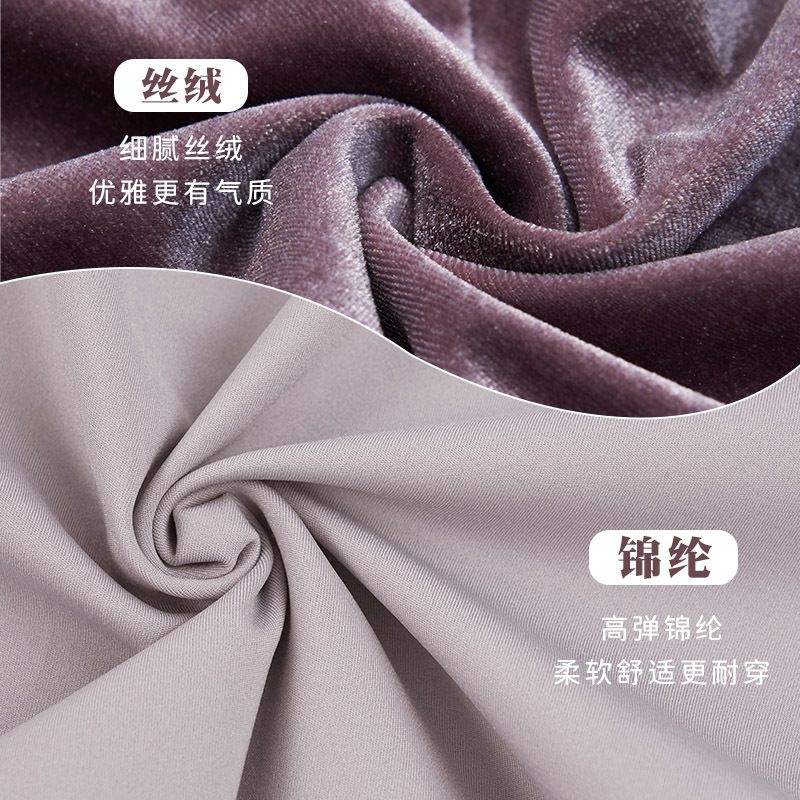 Ropa de baile para mujer, ropa de práctica de otoño para adultos, mono de malla de gota de agua de terciopelo, ropa de ballet de práctica corporal de manga larga image 6