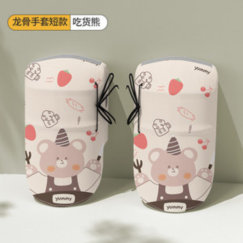 여름 스타일 - 용골 장갑 - 페인팅 베어 - 쇼트 스타일