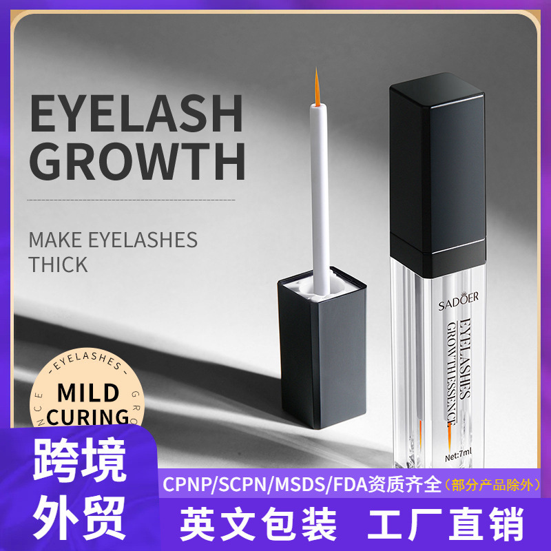 Full English Eyelash Lengthening Liquid 7ml Sadoer Long Thick Curling Mascara Cross-Border Foreign Trade Wholesale Full English Eyelash Lengthening Liquid 7ml Sadoer Long Thick Curling Mascara Cross-Border Foreign Trade Wholesale