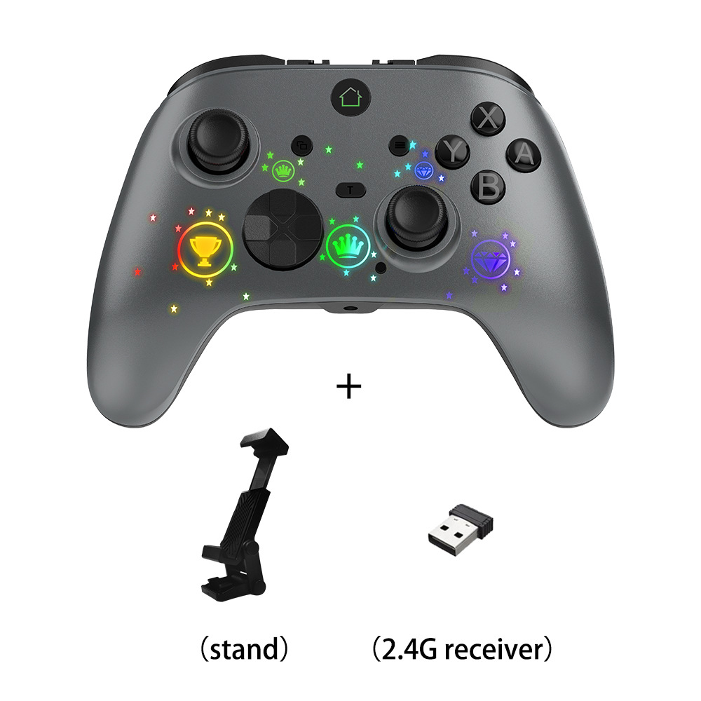 Transfronterizo De La Venta caliente multifuncional Bluetooth GamePad compatible con N-SWITCH Pingguo IOS Android PC360 STEAM