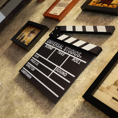 高分子_2462復古照片牆工業風組合相框餐館裝飾畫框酒吧換相片