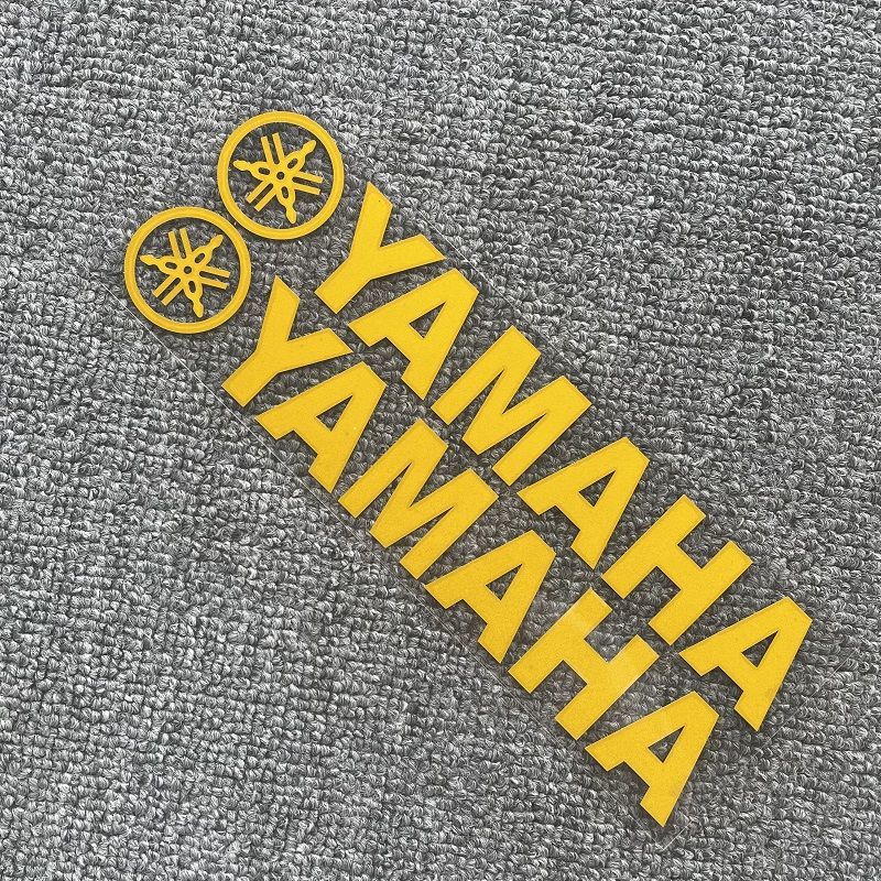 ヤマハのステッカーのオートバイの反射ステッカーのヤマハの車の標識の福穎125はレーザーのまぶしい夜光のステッカーを改造します。