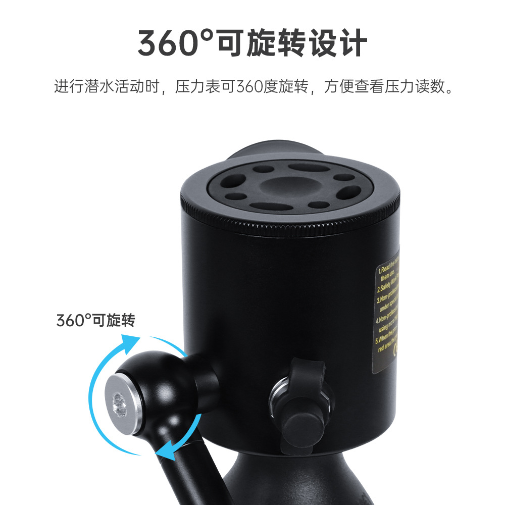 DIDEEP0.5LPlus nueva máscara de buceo, botella de oxígeno, respiración submarina, equipo de buceo, tanque de oxígeno de respiración