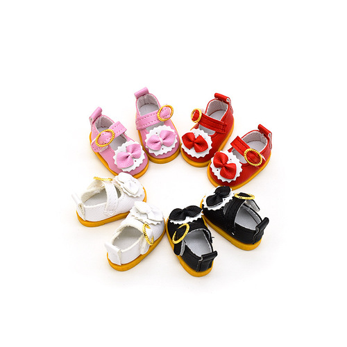 bjd shoes 6 points baby shoes 15cm cotton doll princess shoes 30cm doll shoes and clothing supplies