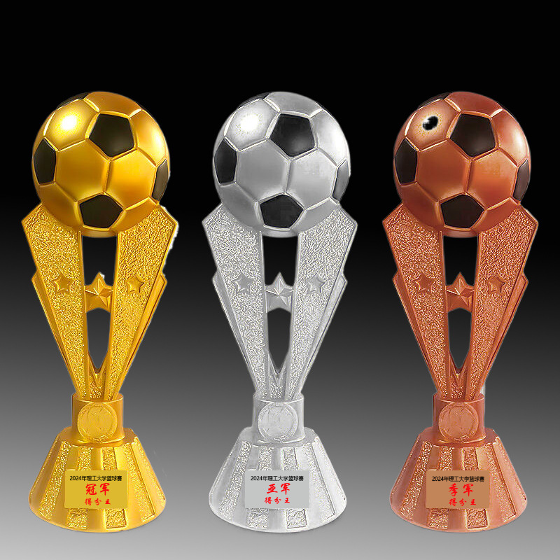 Trofeos de baloncesto gigantes, oro, plata, bronce, competencia deportiva MVP, premios creativos, trofeos de resina grabados al por mayor