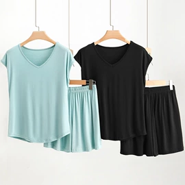 女士家居服;女式T恤;休闲裤