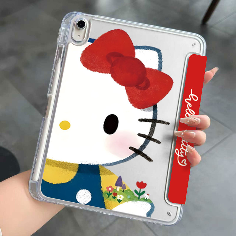 Red Hello Kitty Y-Fold iPad Air6 Protective Case Pro 11inch A16 Tablet 10/9/8 Generation Mini7 Protective Case Red Hello Kitty Y-Fold iPad Air6 Protective Case Pro 11inch A16 Tablet 10/9/8 Generation Mini7 Protective Case