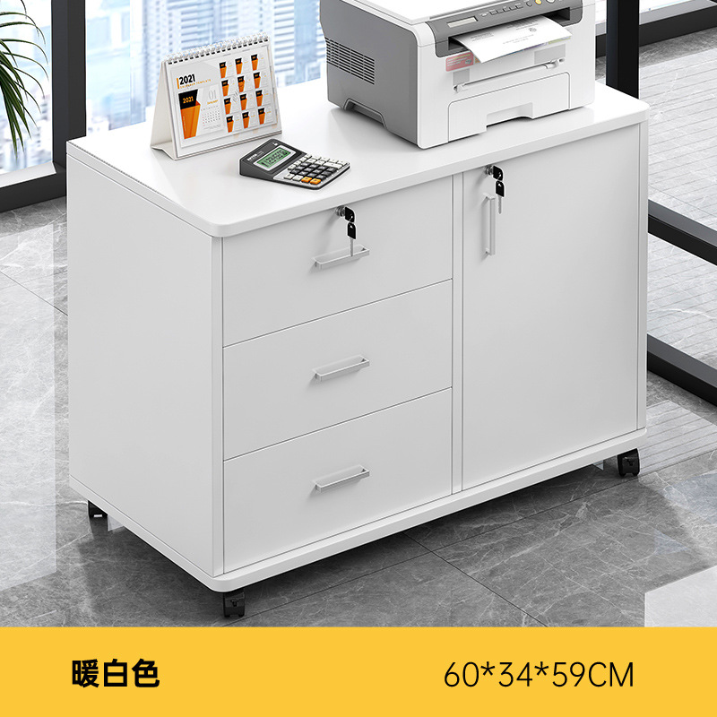 gabinete de archivos de oficina gabinete de almacenamiento debajo de la mesa gabinete de escritorio gabinete de almacenamiento lateral gabinete de cajón de madera con cerradura gabinete bajo gabinete de almacenamiento