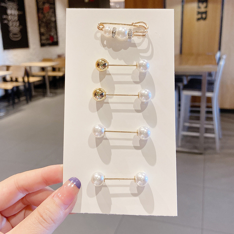 Camisas fijas, botones de collar sin marcas, antifluorescencia, broches de succión magnética, 2025 nuevos accesorios sin perforación.