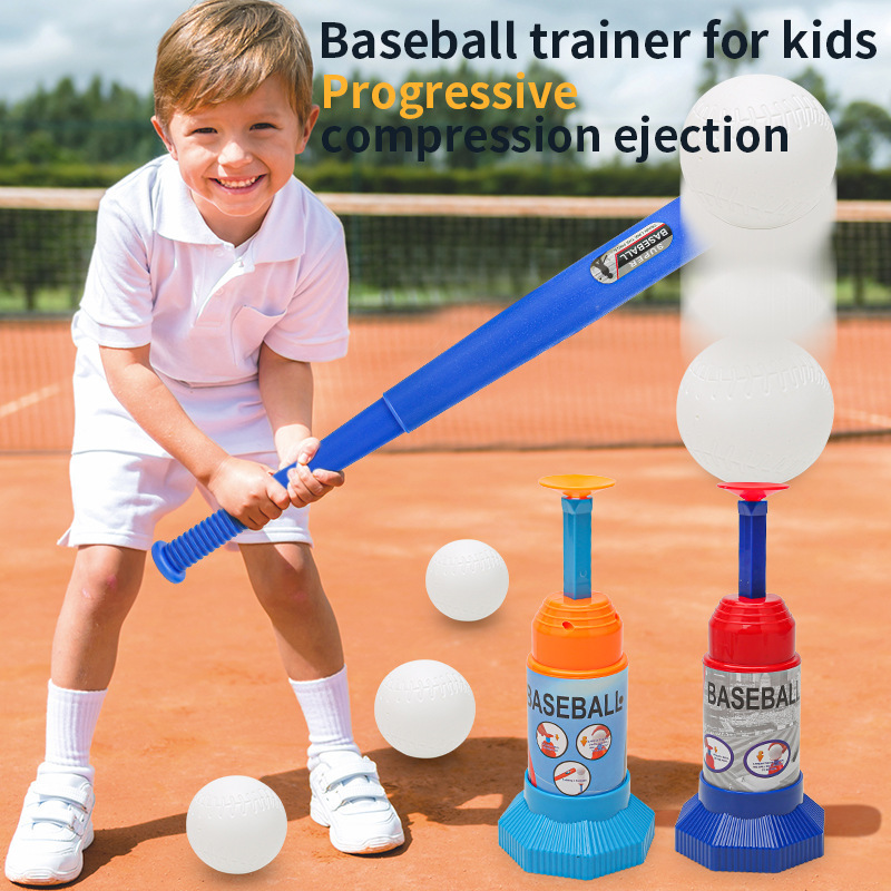 Cross-border Children's Toy Baseball Launcher Training Set For Parent-child Sports, Indoor And Outdoor Ball-throwing_voghion.com