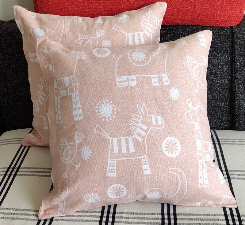 Cotton pillow, pillowcase, square sofa for bed, increased thickness