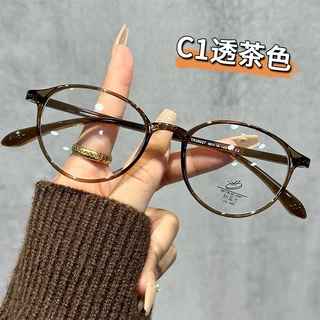 TR38027时尚2024新款女防蓝光学眼镜架平光镜男工厂批发全框零售