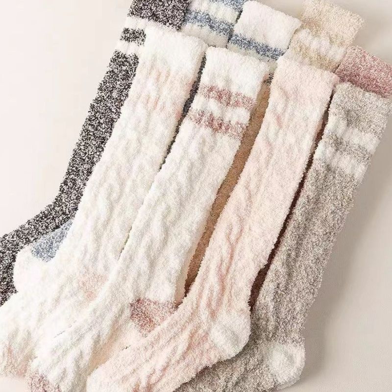 Winter coral fleece socks for women, sleep socks, Japanese-style autumn and winter warm long socks, maternity postpartum socks, long socks Winter coral fleece socks for women, sleep socks, Japanese-style autumn and winter warm long socks, maternity postpartum socks, long socks