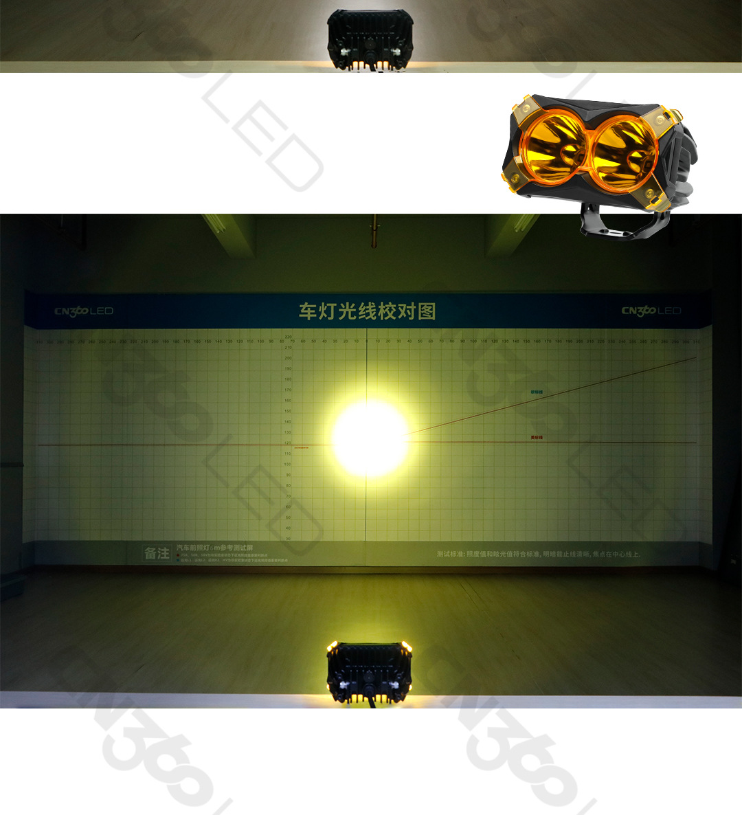 Cn360 Tr2 5inch Off-Road Vehicle Led Work Light Spotlight High Power Car Modified with Led Search Light