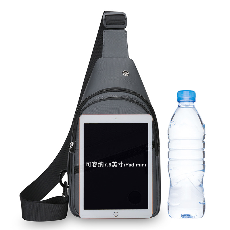 Bolsa de pecho 2025 nueva mochila multifuncional para hombres de negocios de hombro práctico de moda mochila pequeña mochila casual para hombres