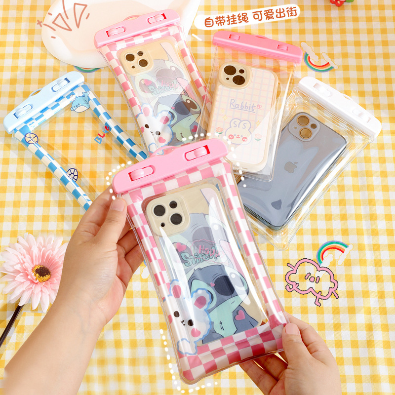 Funda Impermeable para Teléfono de PVC con Pantalla Táctil y Bolsa de Aire para Natación image 17