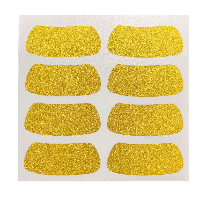 파 분홍색과 노란색 4쌍