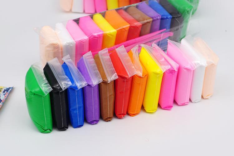 才艺星12色袋装超轻粘土