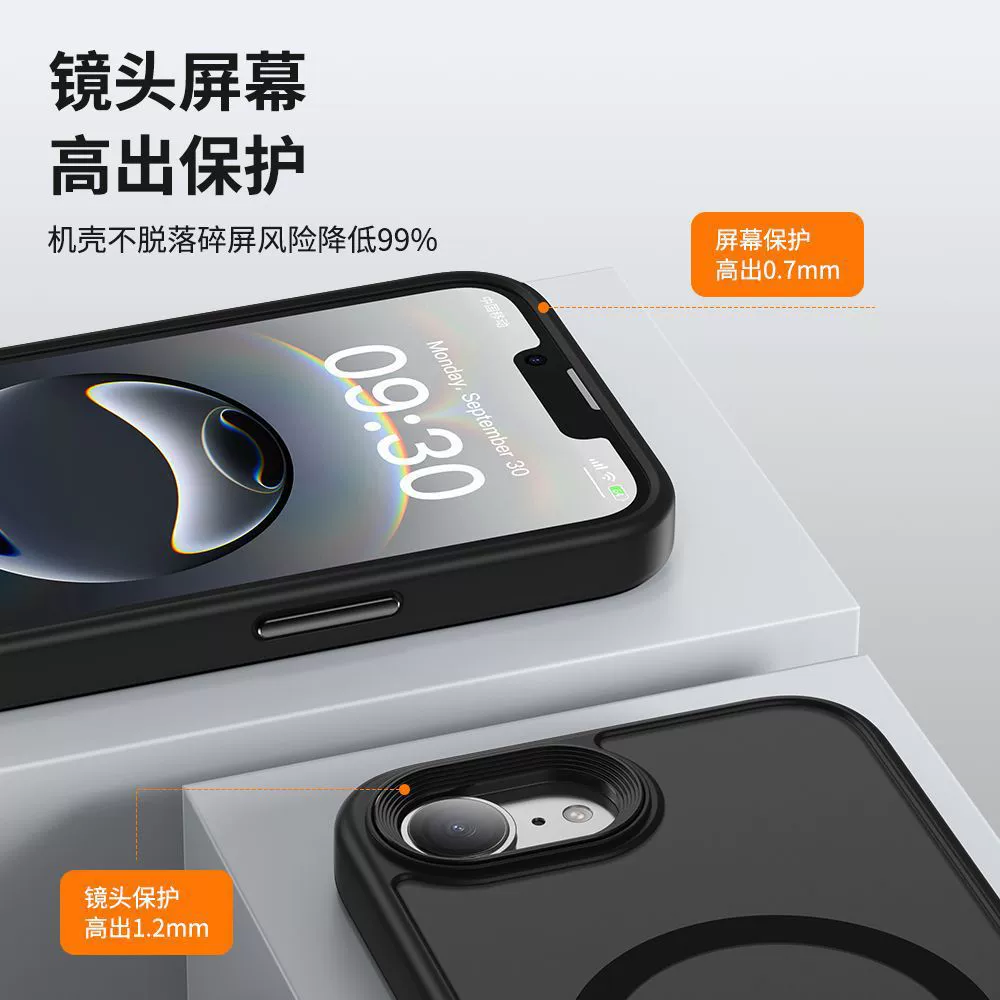 (跨境 торговля), чехол для телефона совместимый с яблоком, iPhone 15, матовый защитный чехол, iphone, защита от падения, 15promax