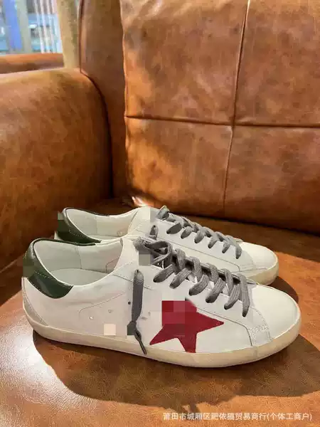 Cross-Border High-End Custom Version Ggdb Distressed Shoes, Calfskin Vintage Star Shoes, Unisex Fashion Retro Casual Sports Sneakers