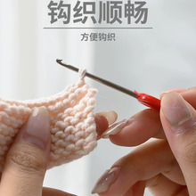 厂家批发冬季双头钩毛衣针粗细钩小勾针织毛衣针手工编织工具帽子