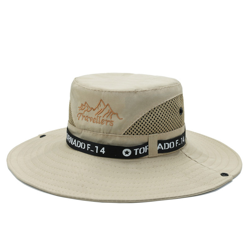Hat new men's top hat outdoor mountaineering sun protection hat British gentleman hat western cowboy hat wholesale