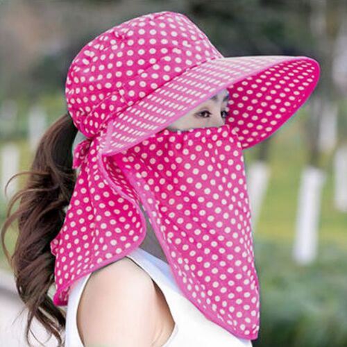 Bicycle Hat for Women, Summer Sun Hat, Summer Sunshade Hat, Women's Sun Protection Hat, Face Shield, Breathable, Wide Brim Tea Picking Hat for Women