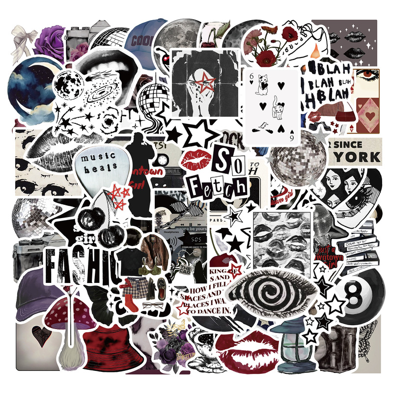 100 Cartoon Y2K Pinterest Girl Stickers Cartoon Ins Waterproof Decorative Stickers for Water Bottles and Notebooks 100 Cartoon Y2K Pinterest Girl Stickers Cartoon Ins Waterproof Decorative Stickers for Water Bottles and Notebooks