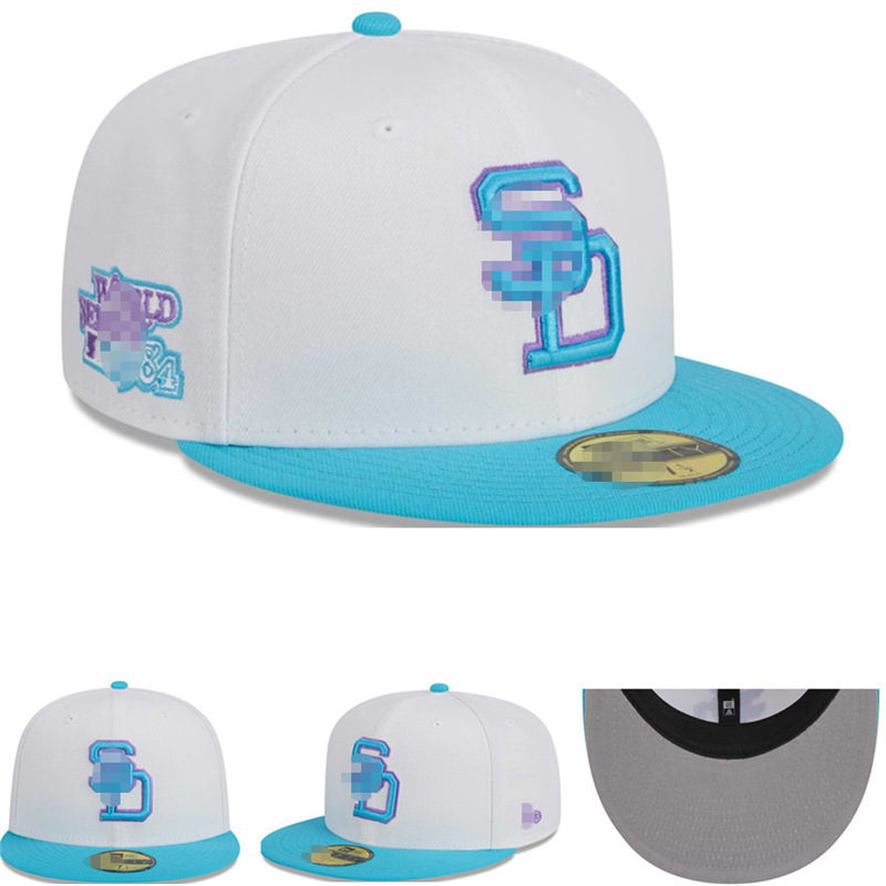 Sombrero de clase AA de alta calidad nueva gorra cerrada MLB gorra de béisbol para hombres y mujeres gorro bordado protector solar para exteriores