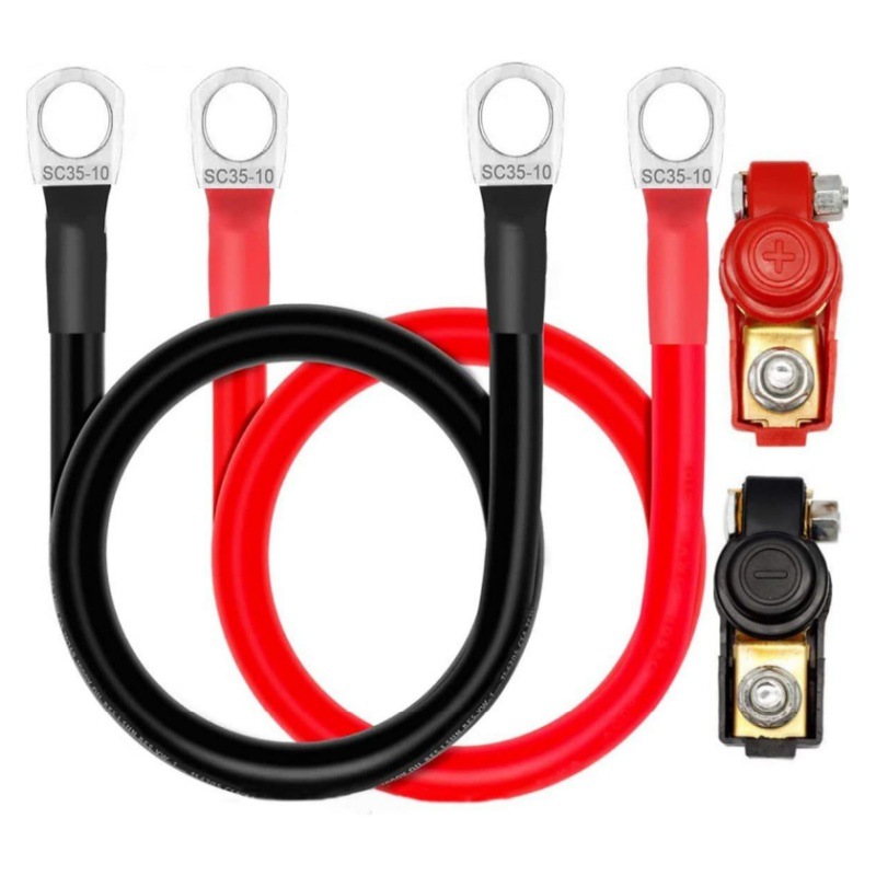 源头生产厂家 电瓶连接线 2AWG35方国标纯铜线缆 蓄电池连接线