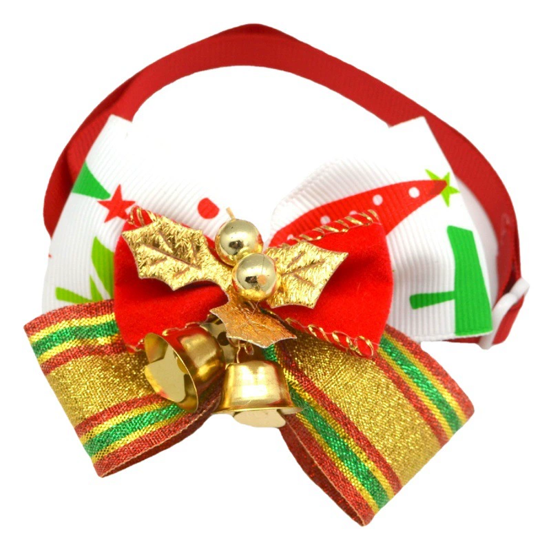 Рождество ПЭТ галстук-бабочку ПЭТ галстук Котенок щенок галстук Рождество галстук-бабочку в наличии