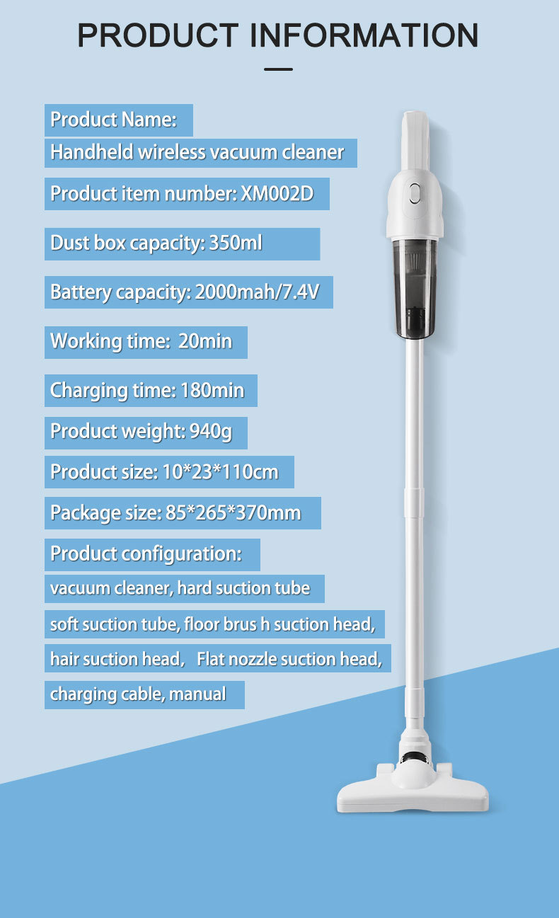 Trådlös dammsugare hushållsbil multifunktionell bärbar handdammsugare supersug högeffektsdammsugare_voghion.com