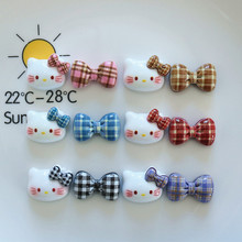 美拉德复古色树脂配件diy饰品奶油胶发夹发绳手机壳洞洞鞋扣贴