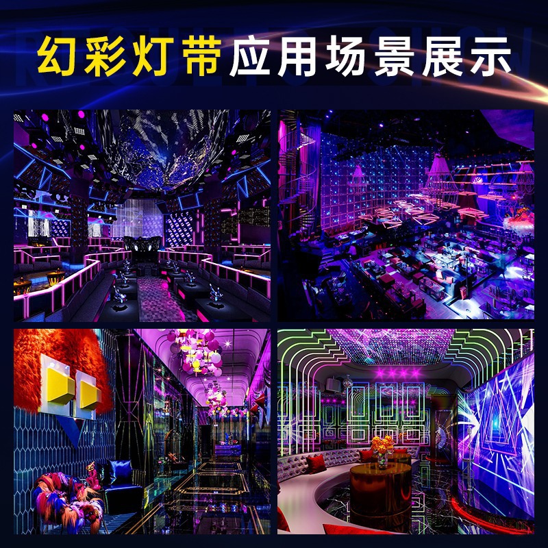 LED hogar Super brillante alta presión sala de estar techo impermeable ingeniería al aire libre 220V silicona ultra-Delgado suave Barra de luz 24V