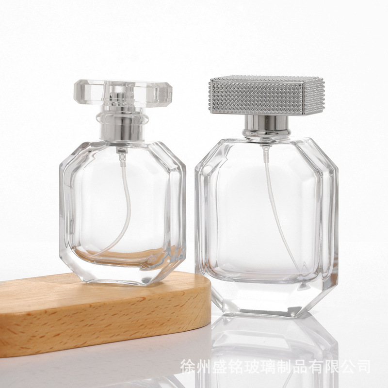 スポットガラス香水瓶香水詰め替えボトルベアボトル 30ml50ml100ml 厚底化粧品 l スプレーボトル|undefined