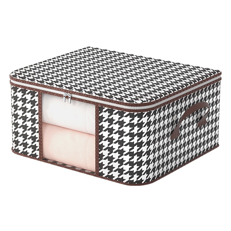 Caja de almacenamiento de ropa doméstica plegable armario edredón caja de almacenamiento en movimiento objetos pequeños artefacto necesidades diarias bolsa de almacenamiento