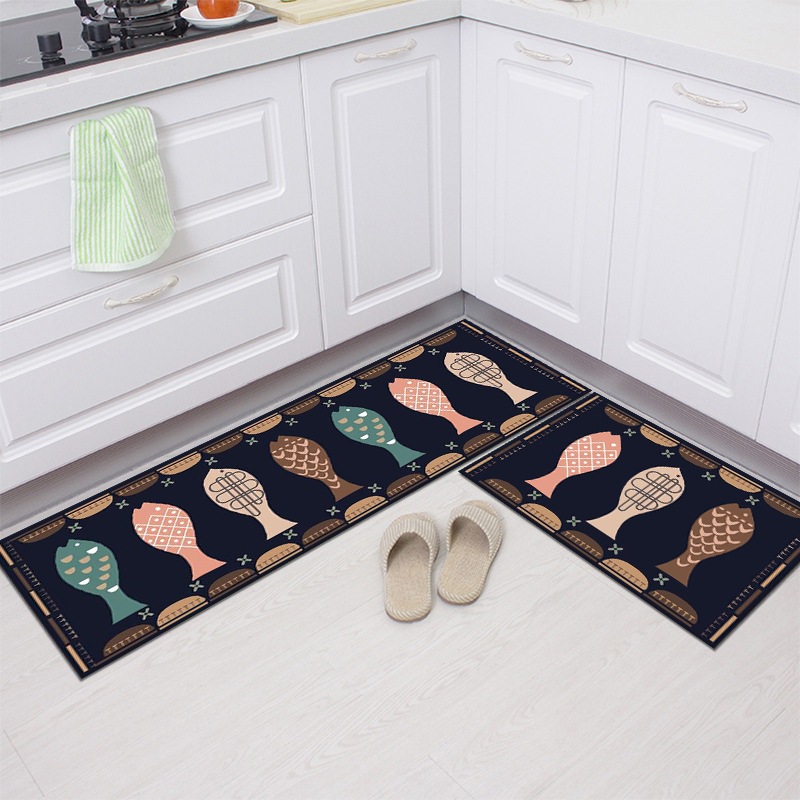 Factory Wholesale Kitchen Floor Mats, Absorbent Non-Slip Mats, Long Bathroom Floor Mats, Entrance Door Mats, Home Bedroom Carpets