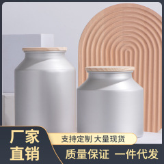 卸売りアルミ缶茶葉缶密封缶純アルミ茶缶白ミリ銀針寿眉老白茶缶陳迪鵬
