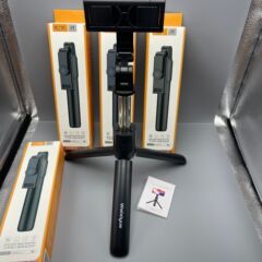 美顔ネット赤屋外生中継携帯自撮り棒携帯電話生中継スタンド三脚一体式延長棒