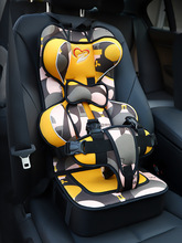 035宝宝汽车12便携式便携车载简易安全绑带通用婴儿儿童车用座椅