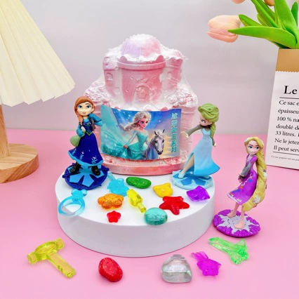 Игрушка-сюрприз «Археологические раскопки: Ледяная королева» — фигурка динозавра, окаменелость, сокровище, развивающая игрушка для творчества и рукоделия для детей