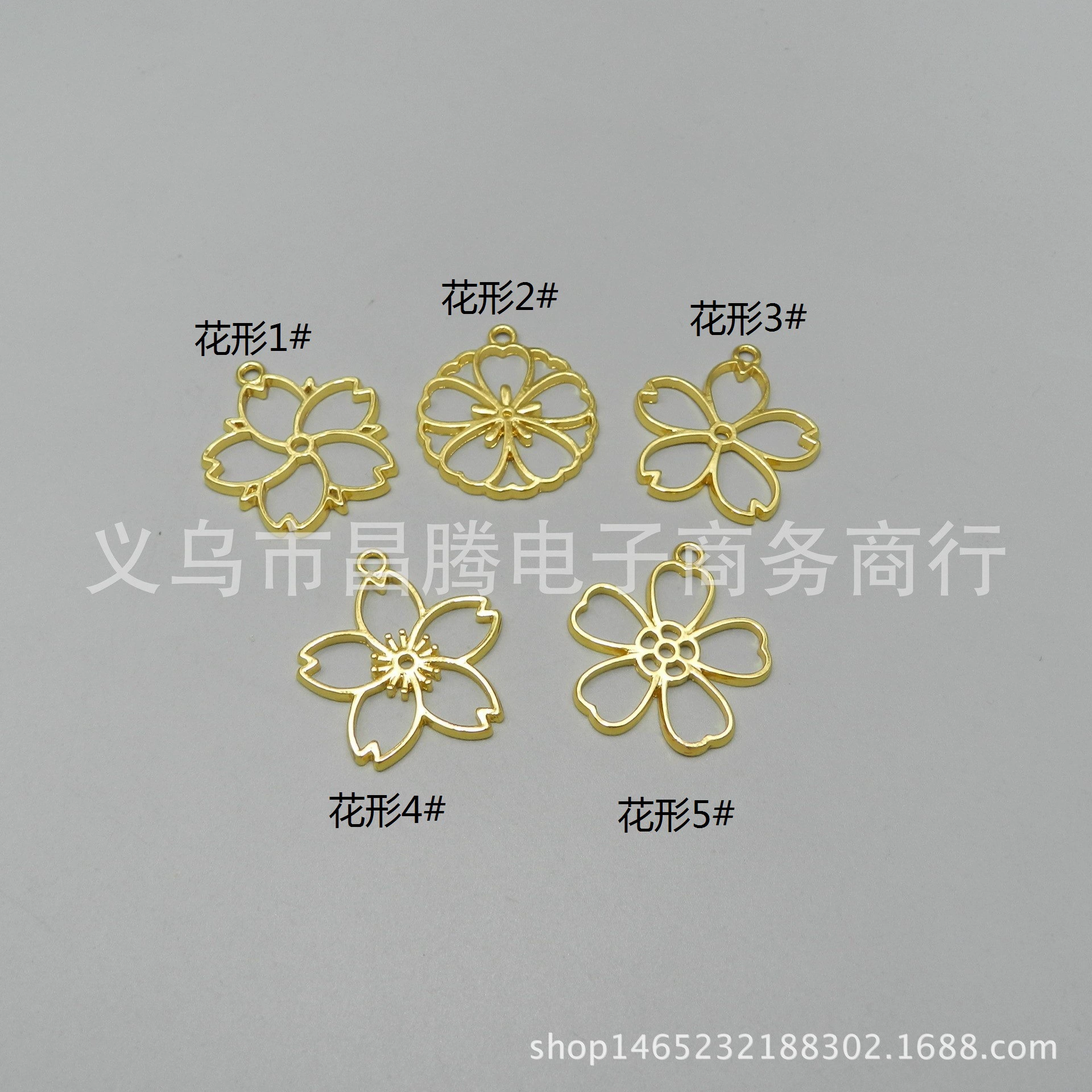 Сохранение цвета пять в форме цветка УФ Кристалл Клей капля граница Металл полые границы DIY ювелирные аксессуары материалы ручной работы