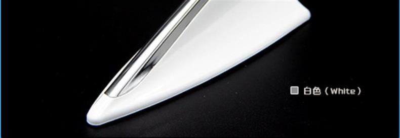 Car Shark Fin Anti-Static Antenna, Modified Car Roof Spoiler, Car-Specific Exterior Accessories, Car Decoration Items