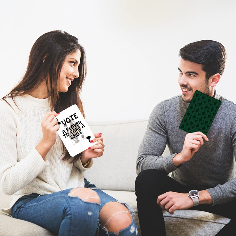 Новинка! 52 УНИКАЛЬНЫЕ КАРТОЧКИ для игры в покер для пар, взрослая интерактивная игра, в наличии, развлечение.