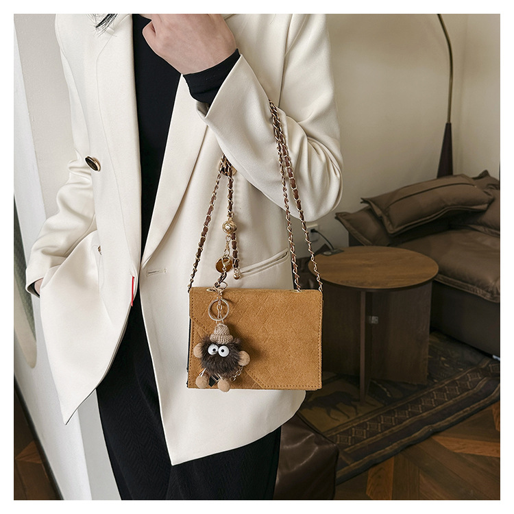 2024 Spring New Trendy Women's Texture Leisure Personality Small Square Single Shoulder Crossbody Bag_voghion.com