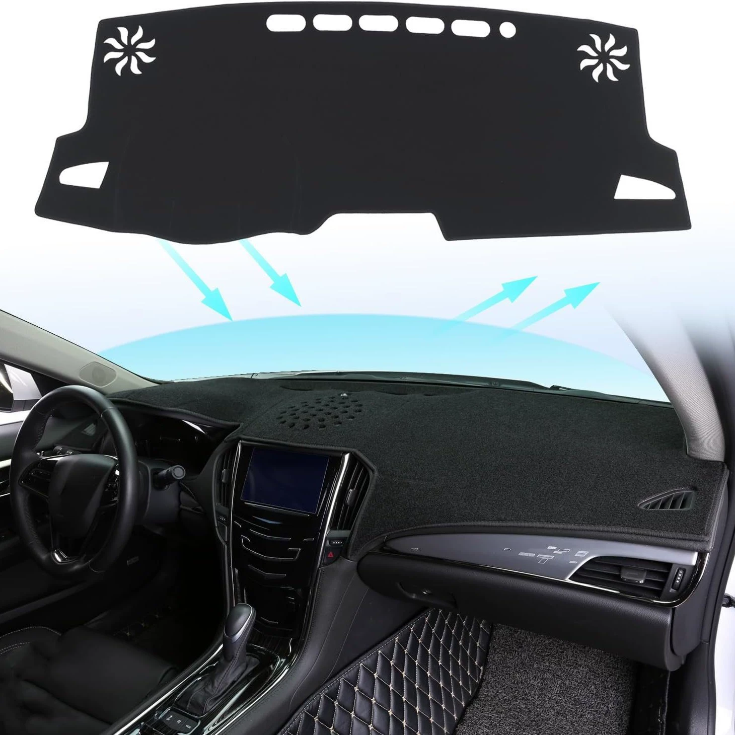 Трансграничный экспорт внешней торговли для Toyota Corolla 19-24 автомобильная приборная панель коврик внутренняя панель коврик