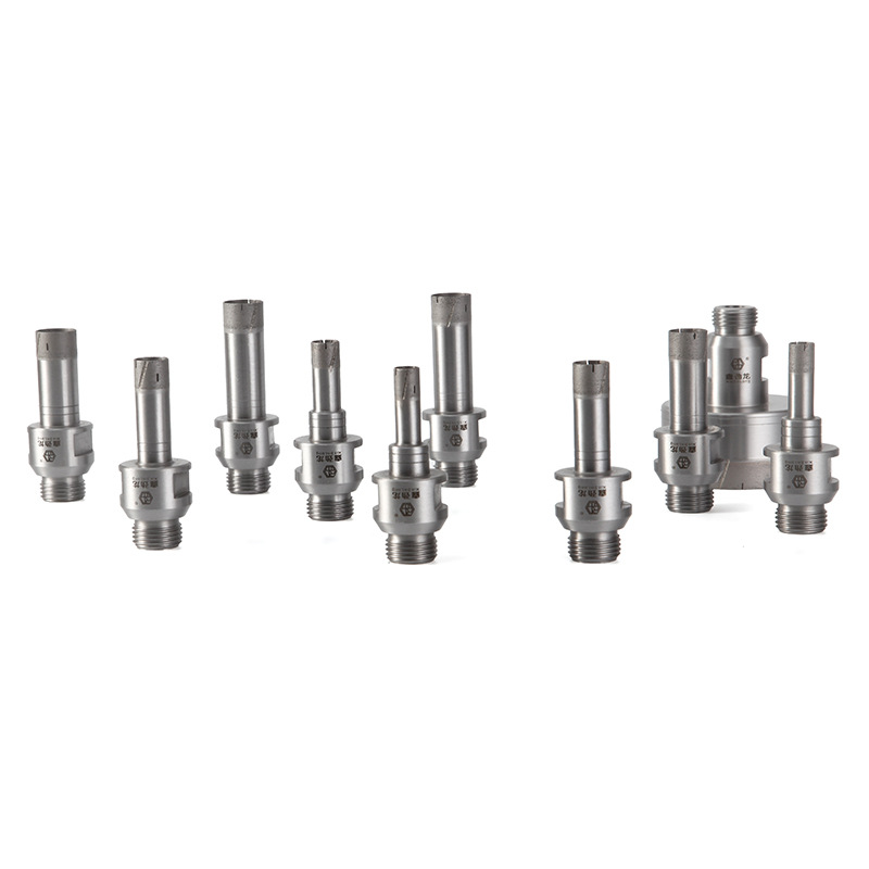 鑫劲龙批发硬质合金烧结玻璃钻头 金刚石打孔钻头 整体钻头