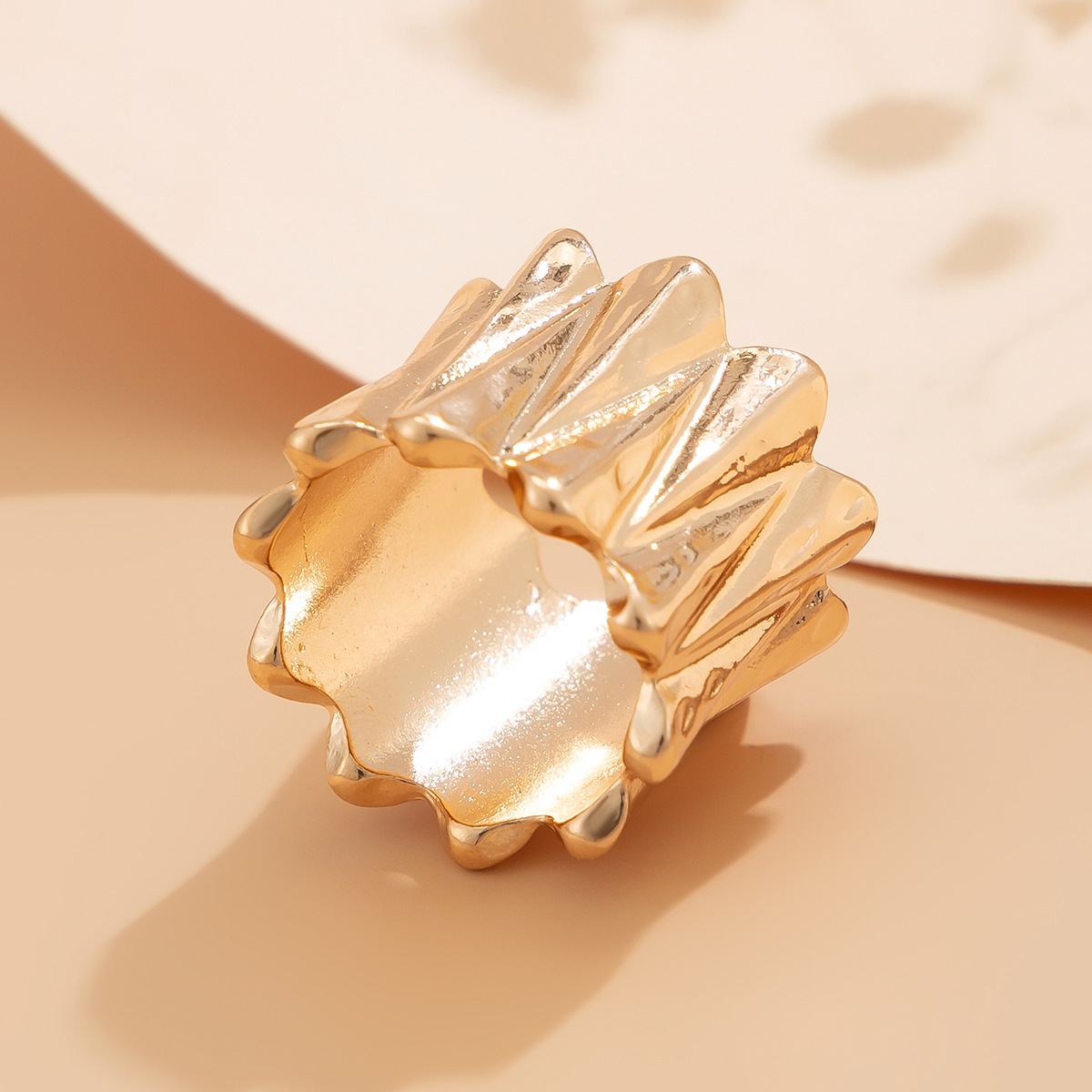 9g Weight Open Rings Classification 1 Piece Quantity Holiday, Banquet, Travel Occasion Alloy Material Geometric Pattern Women's Gender Plating Design Casual, Elegant, Lady Style Casual Elegant Lady Geometric Alloy Plating Women's Open Rings 46